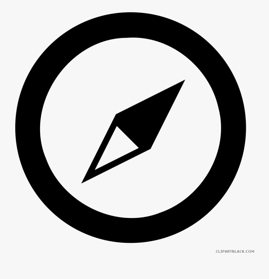 Clip Art Free Library Tools Page Of Clipartblack Com - Compass Arrow Logo N, Transparent Clipart
