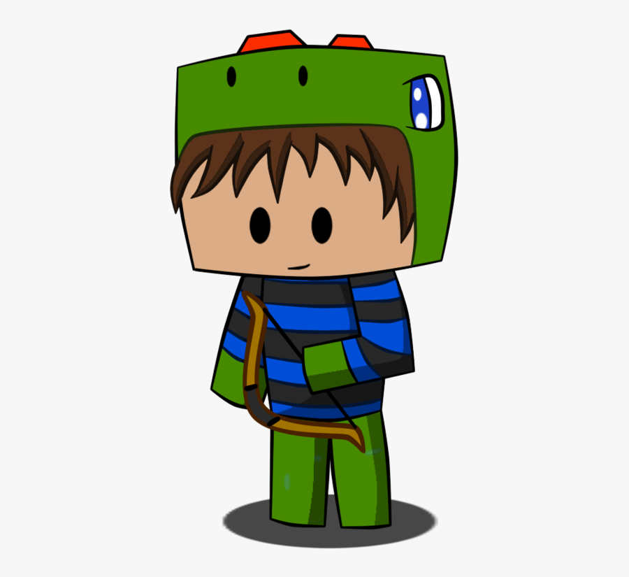 Venenox Hd Chibi Minecraft By Pzicosis Pluspng - Minecraft Sword Chibi Png, Transparent Clipart