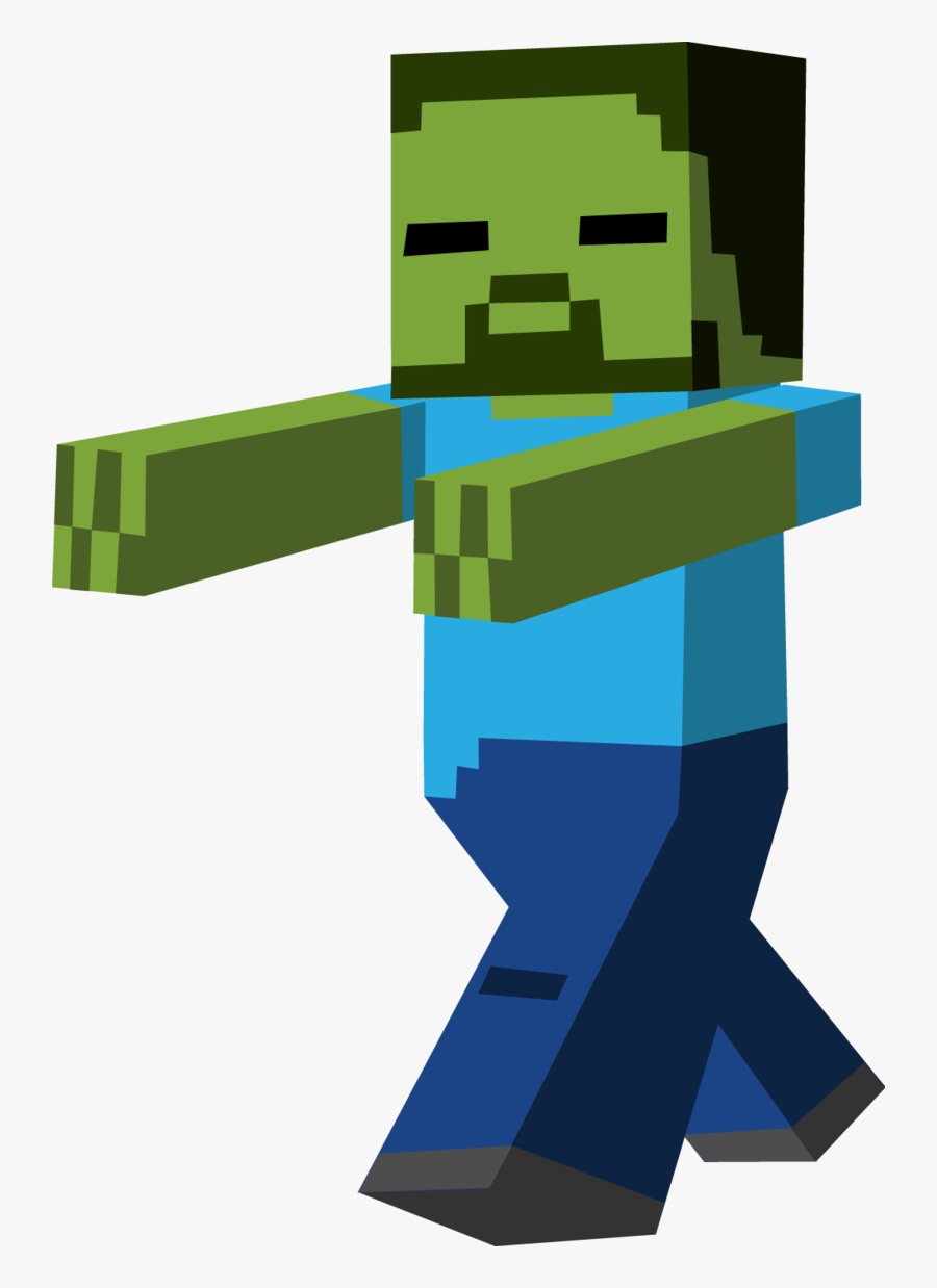 Pocket Edition Zombie Clipart Minecraft - Minecraft Png, Transparent Clipart