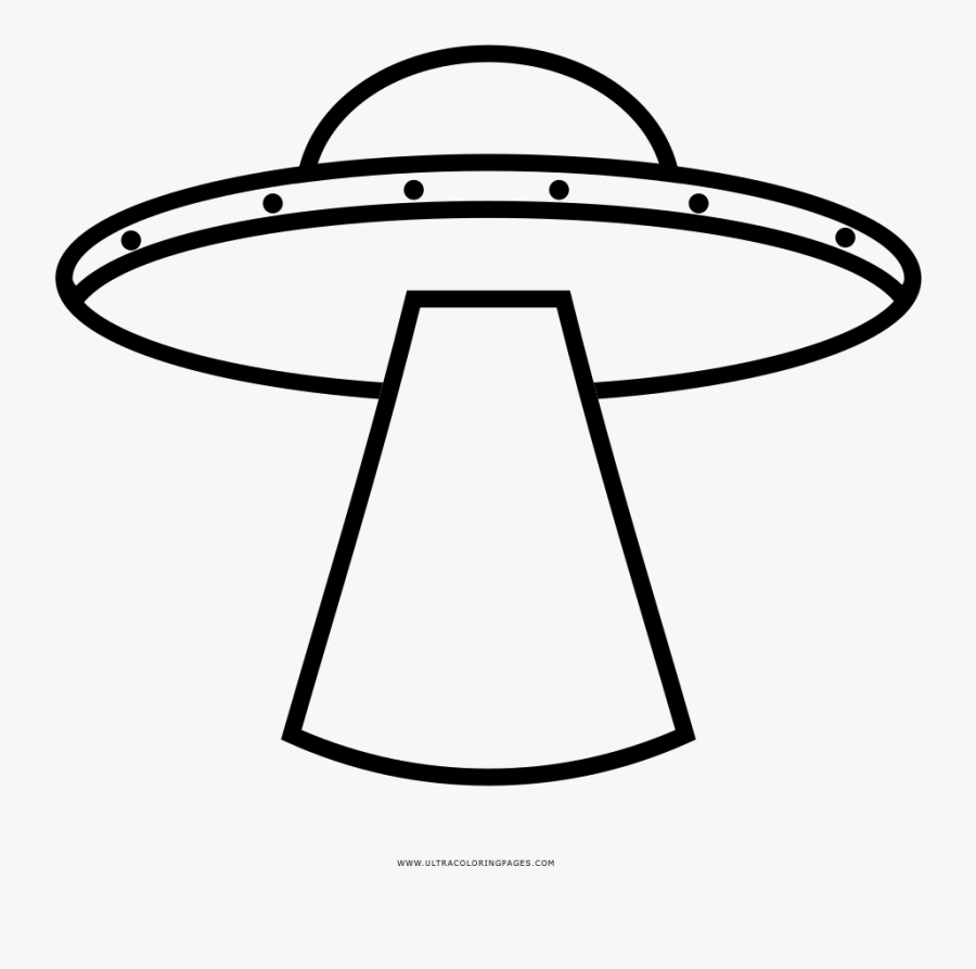 Ufo Coloring Page , Free Transparent Clipart - ClipartKey