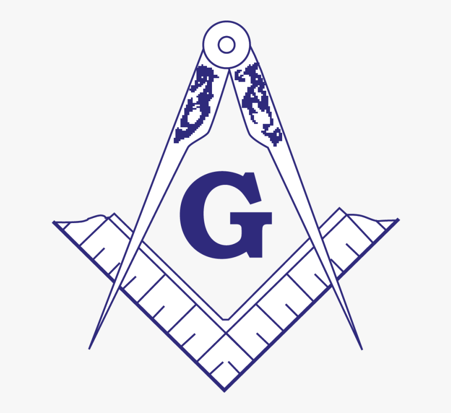 Gavel Clipart Masonic - Masonic Square And Compass, Transparent Clipart