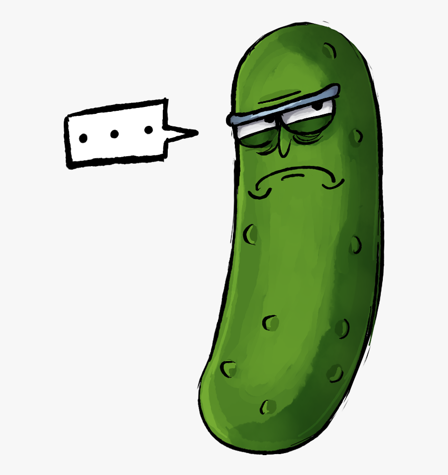 Oh Man I Hate Pickles So Much - Cartoon, Transparent Clipart