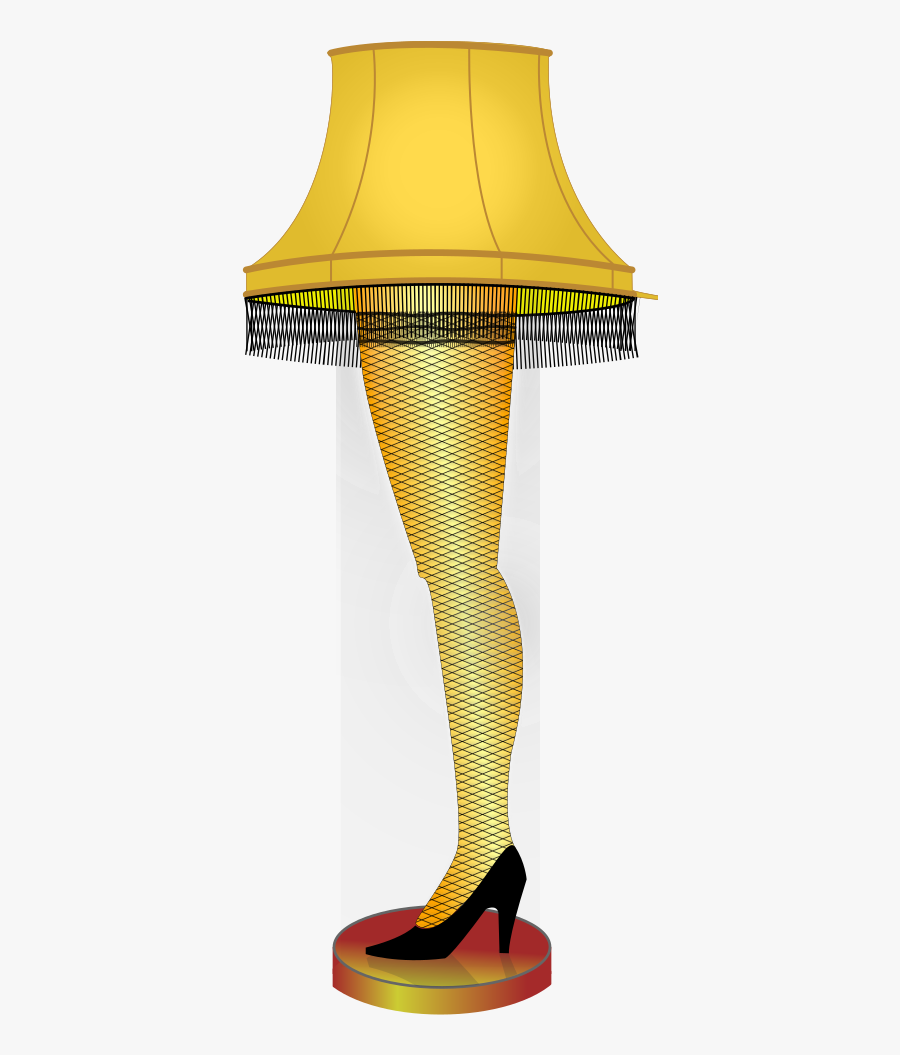 A Major Award - Christmas Story Leg Lamp Clipart, Transparent Clipart