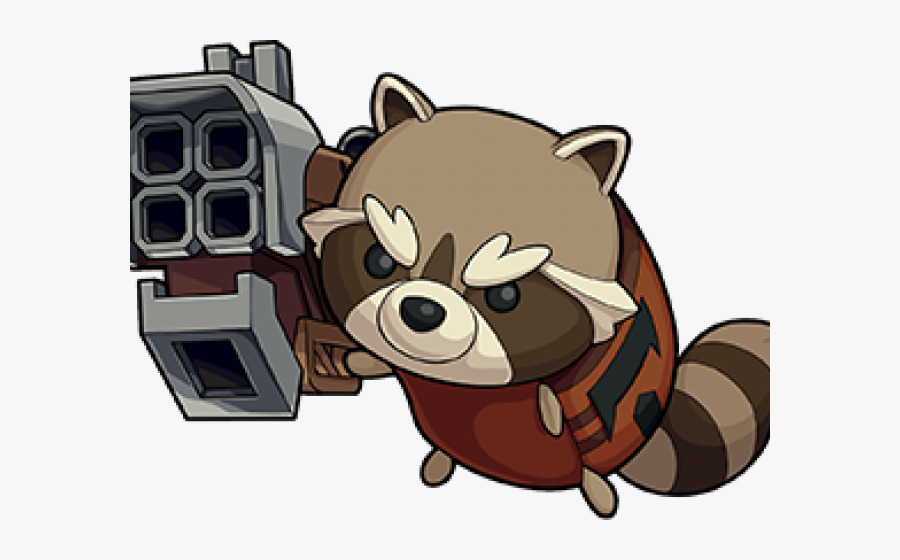 Rocket Raccoon Clipart Transparent - モンスト ロケット ラクーン, Transparent Clipart