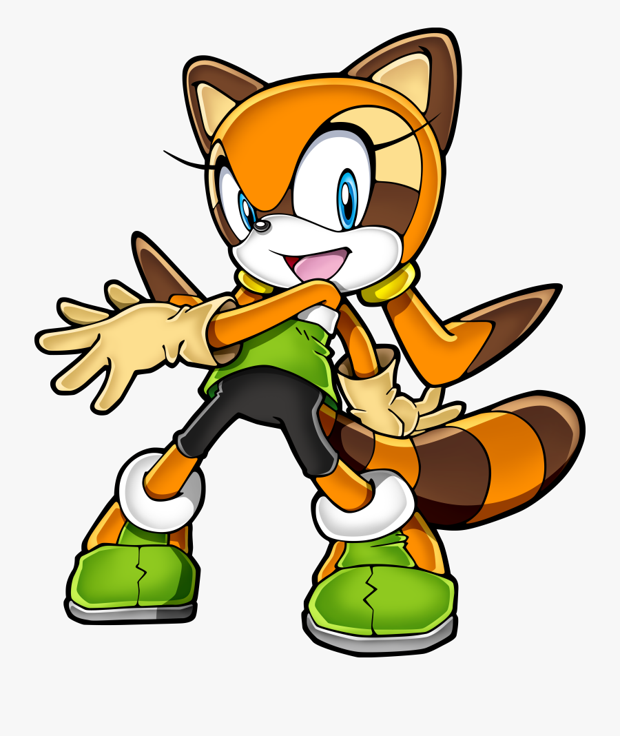 Marine The Raccoon Clipart , Png Download - Marine Sonic The Hedgehog, Transparent Clipart