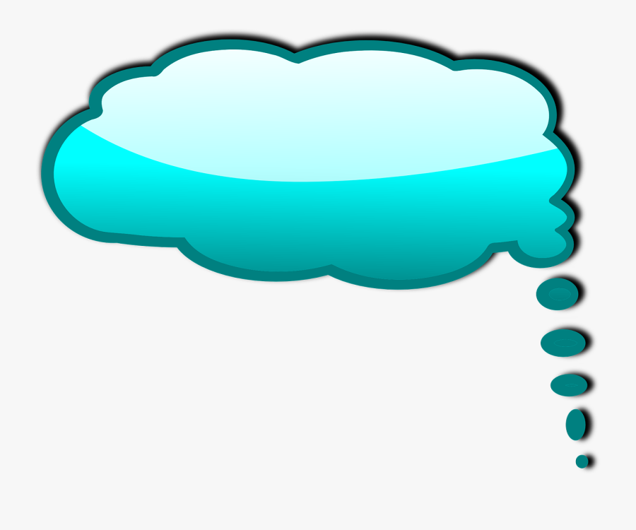 Thinking Bubble Idea Free Picture - Color Speech Bubble Png, Transparent Clipart