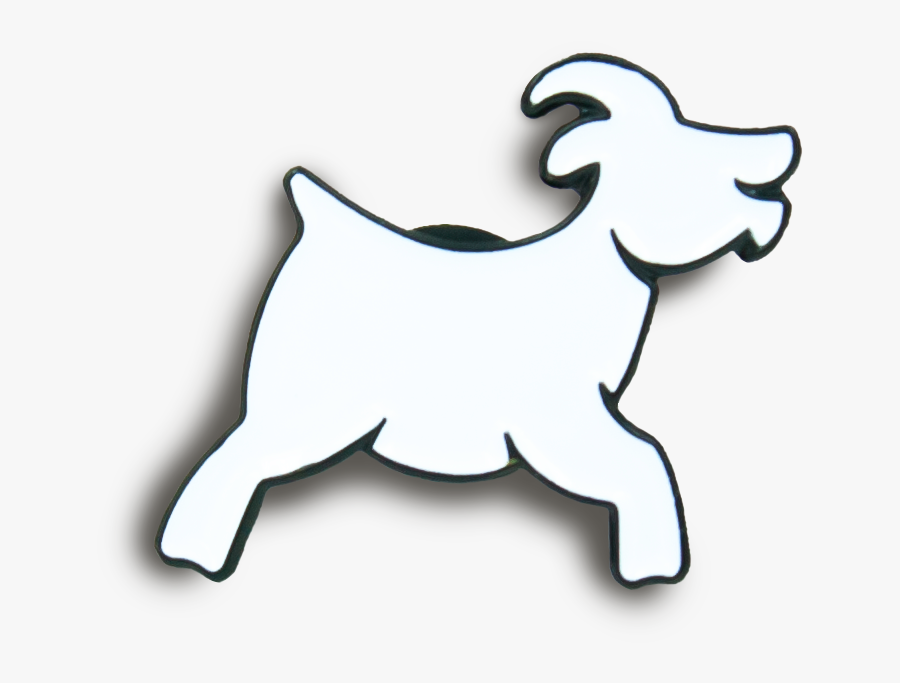 Goat Pin - Cartoon - Cartoon, Transparent Clipart