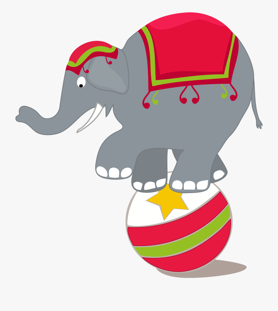 Circus Clipart Circus Theme - Circus Elephant Clipart Free, Transparent Clipart