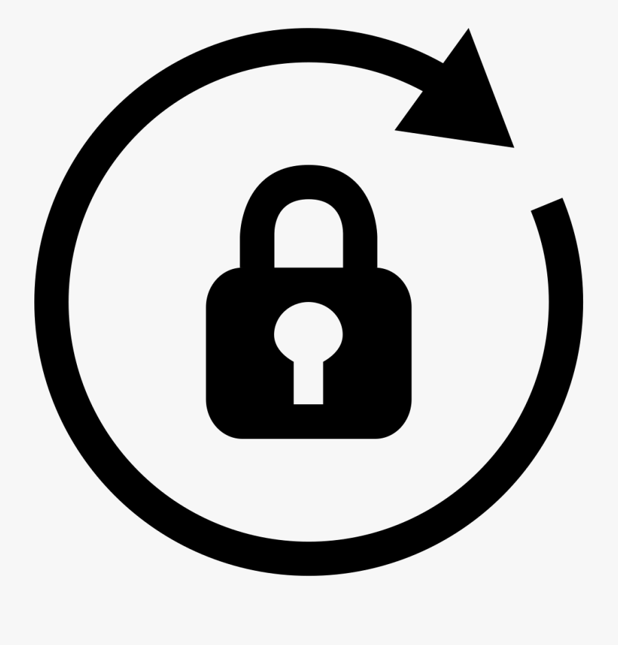Art,security,circle,line Art - Forgot Password Icon Png, Transparent Clipart