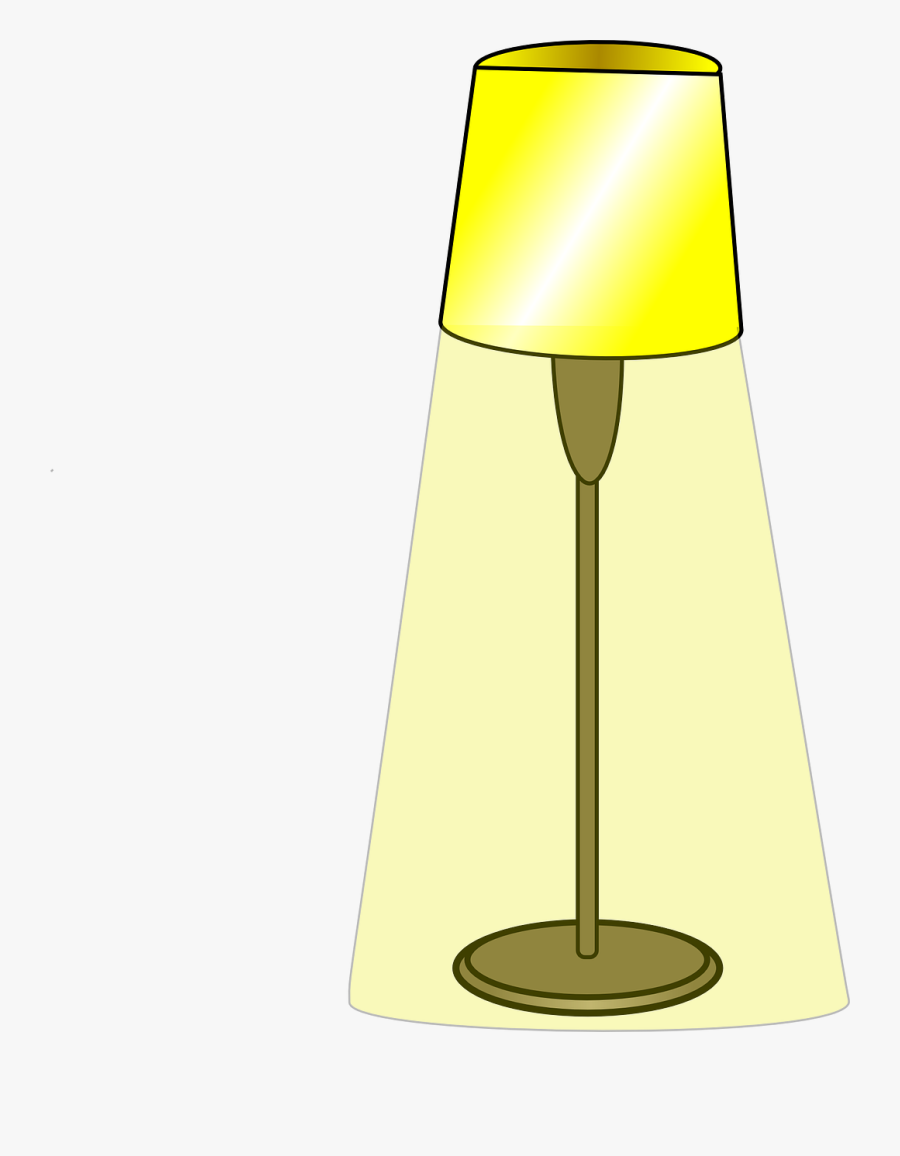 Transparent Bulb Clipart - Floor Lamp Clip Art, Transparent Clipart