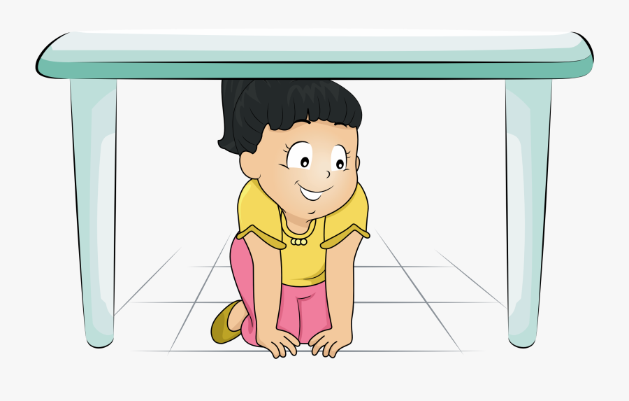 19 Under Clipart Huge Freebie Download For Powerpoint - Child Under Table Clipart, Transparent Clipart