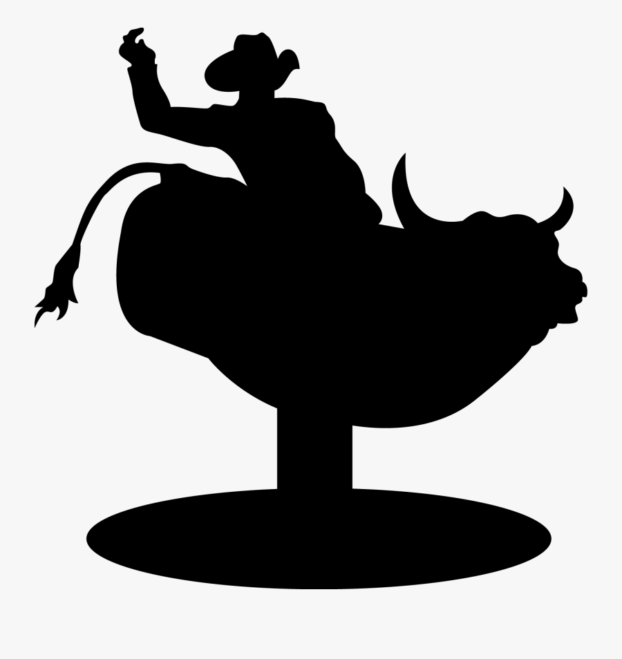 Rodeo Bull Riding Clip Art - Mechanical Bull Riding Clip Art, Transparent Clipart