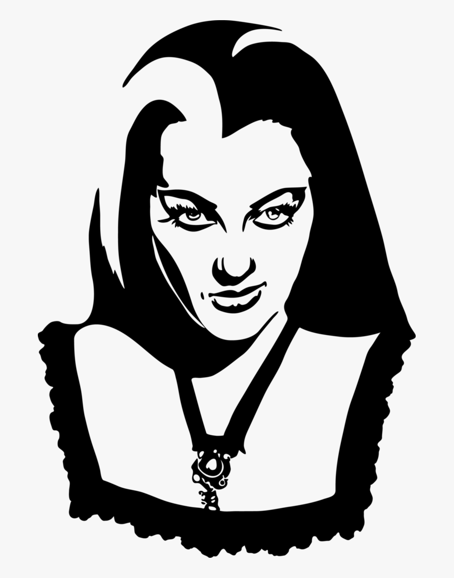 Clip Freeuse Lily Munster Bust By - Lily Munster , Free Transparent ...