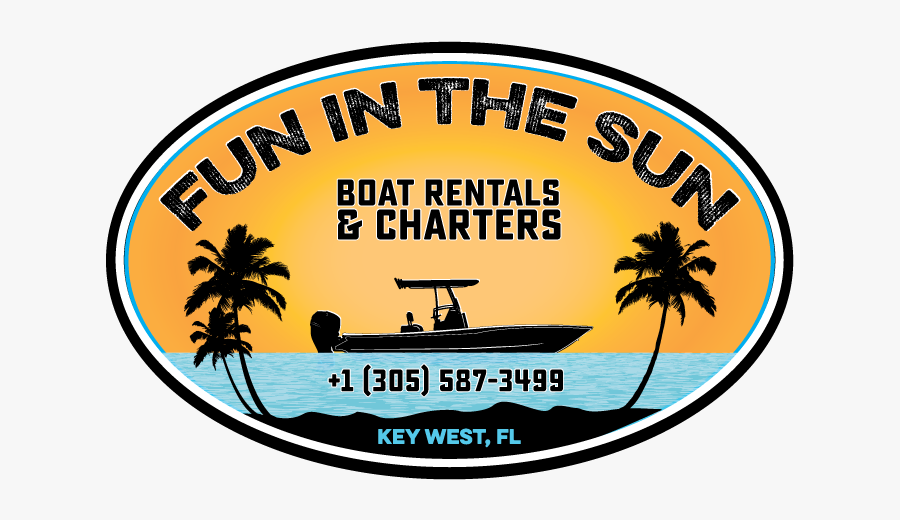 Private Charter & Boat Rental Company - Boat Rentals Fun In The Sun, Transparent Clipart