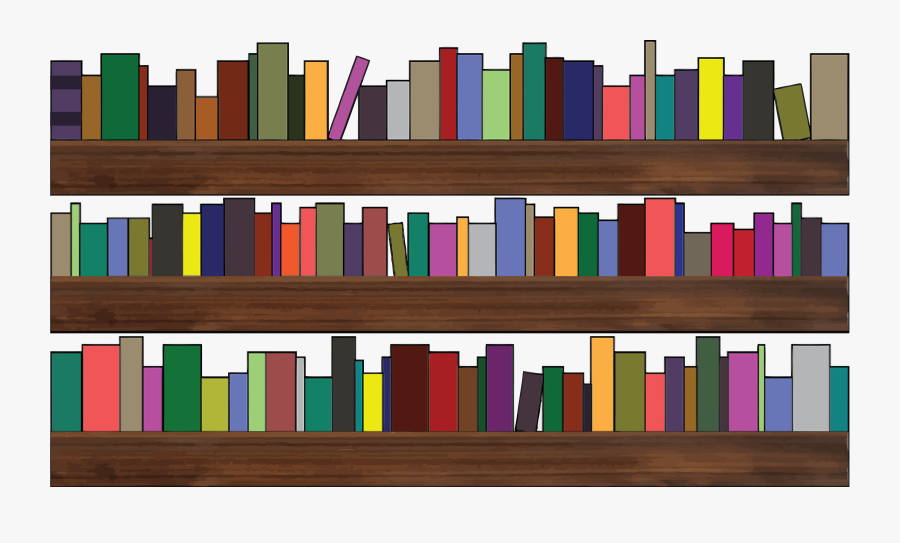52 Book Book Shelves, Sympathetic Bookshelves Memories - Bookshelves Clipart, Transparent Clipart