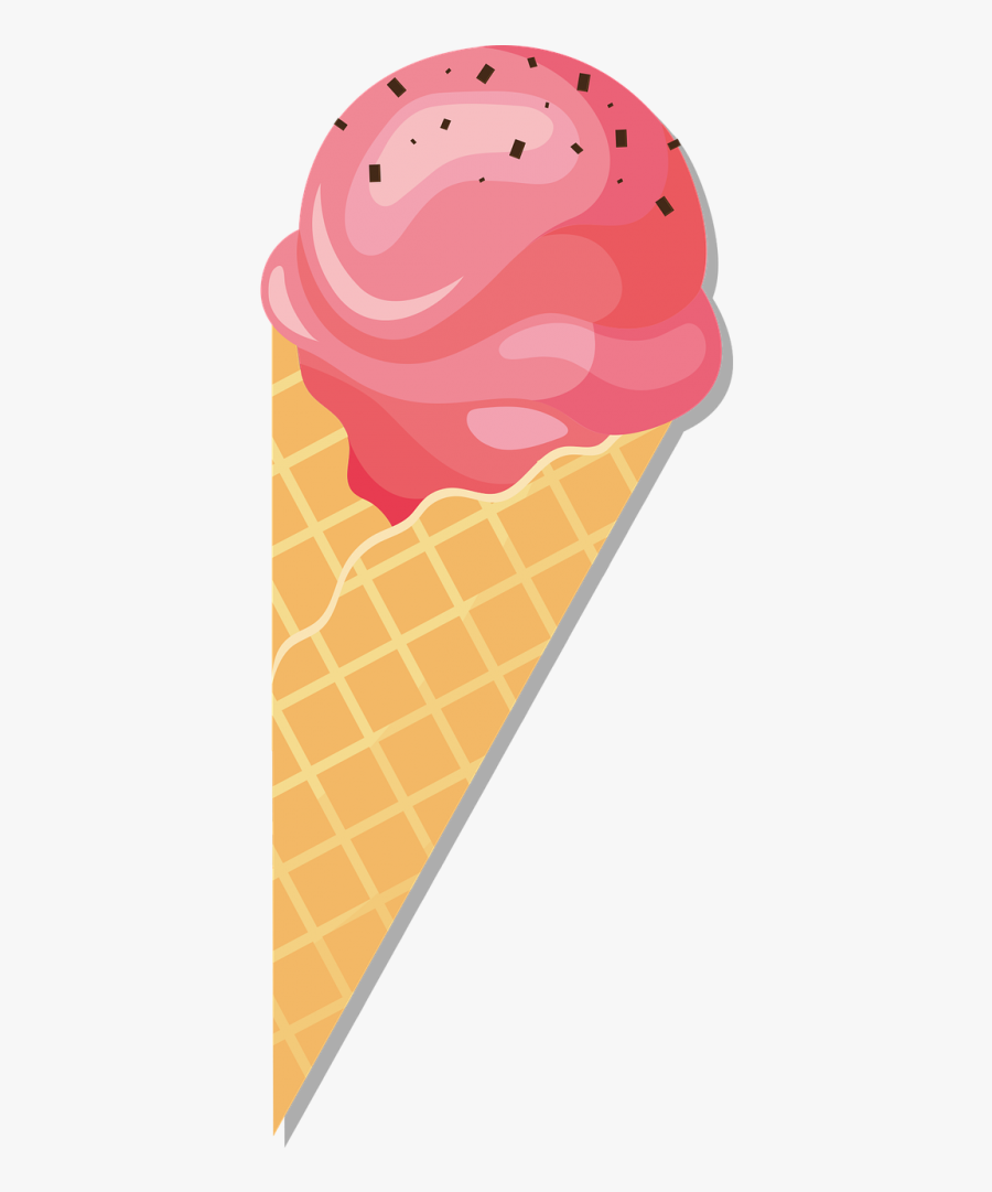 Ice Ice Cream Waffle - Ice Cream Waffle Vector, Transparent Clipart