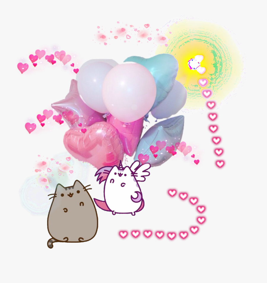 pusheen cat balloons