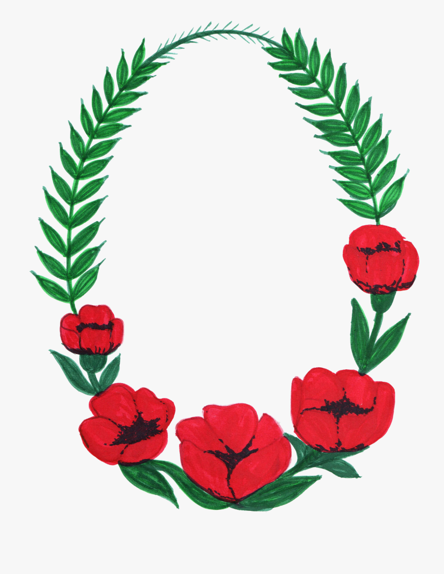 Flower Frame Photo Png Hd Clipart , Png Download - Flowers Photo Frame Png, Transparent Clipart
