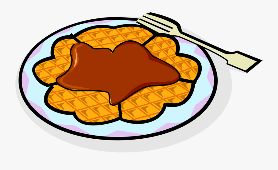 Waffle Clipart Breakfast, Transparent Clipart