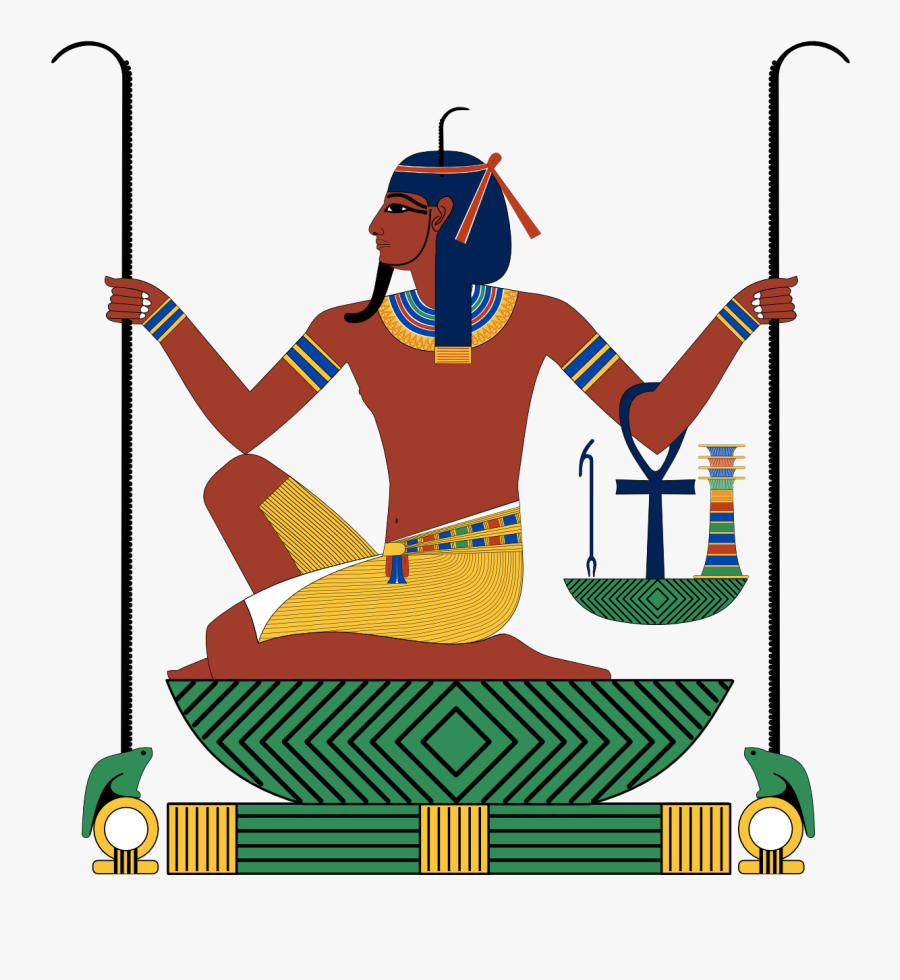 Egypt Clipart - Heh Egyptian God, Transparent Clipart