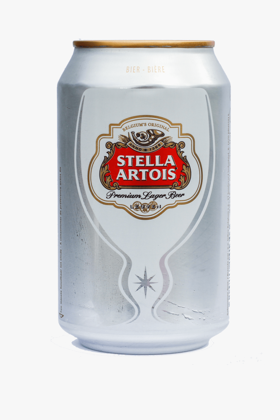 Beer Can Stella Artois - Stella Artois Cans 33cl, Transparent Clipart