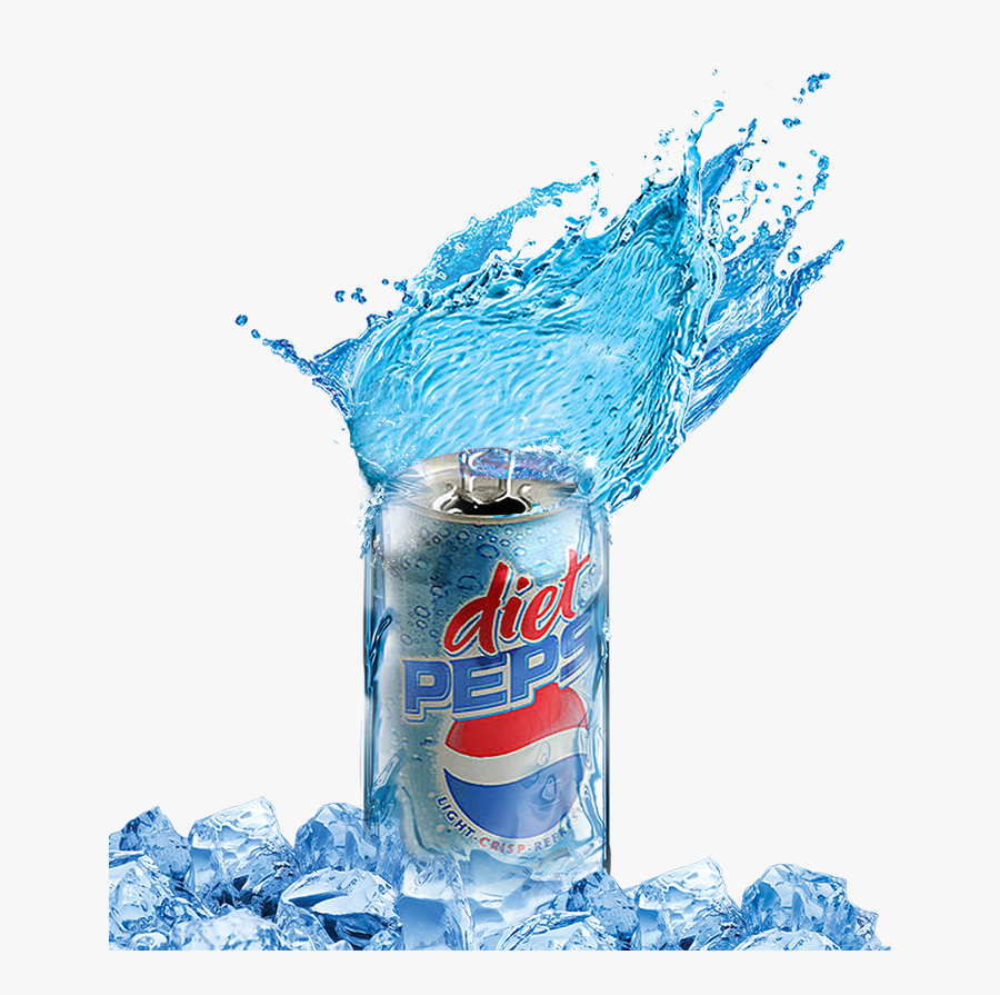 Transparent Pepsi Can Clipart - Frozen In Ice Png, Transparent Clipart