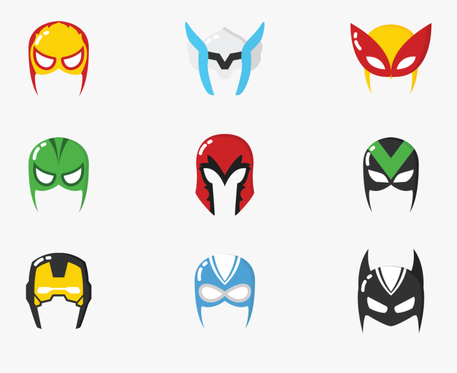 Avengers Vector Masks Clipart , Png Download - Avengers Masks Vector ...