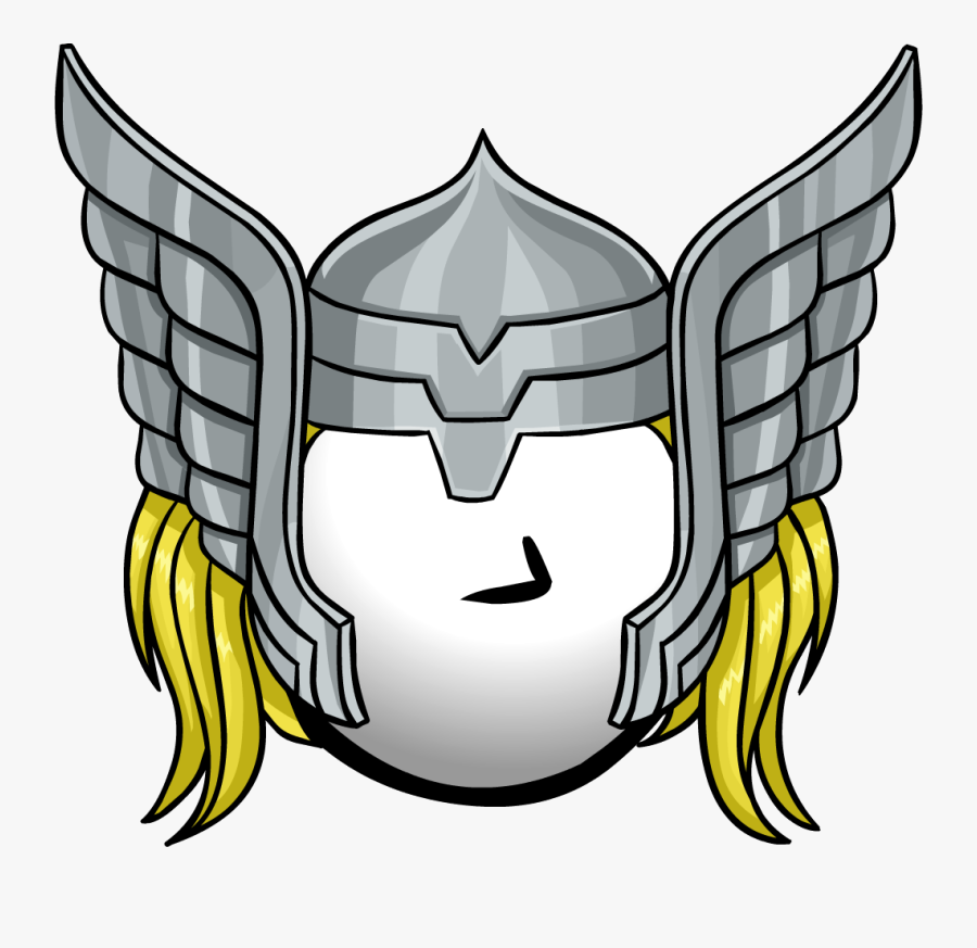 Thor Clipart Hulk - Casco De Thor Dibujo, Transparent Clipart