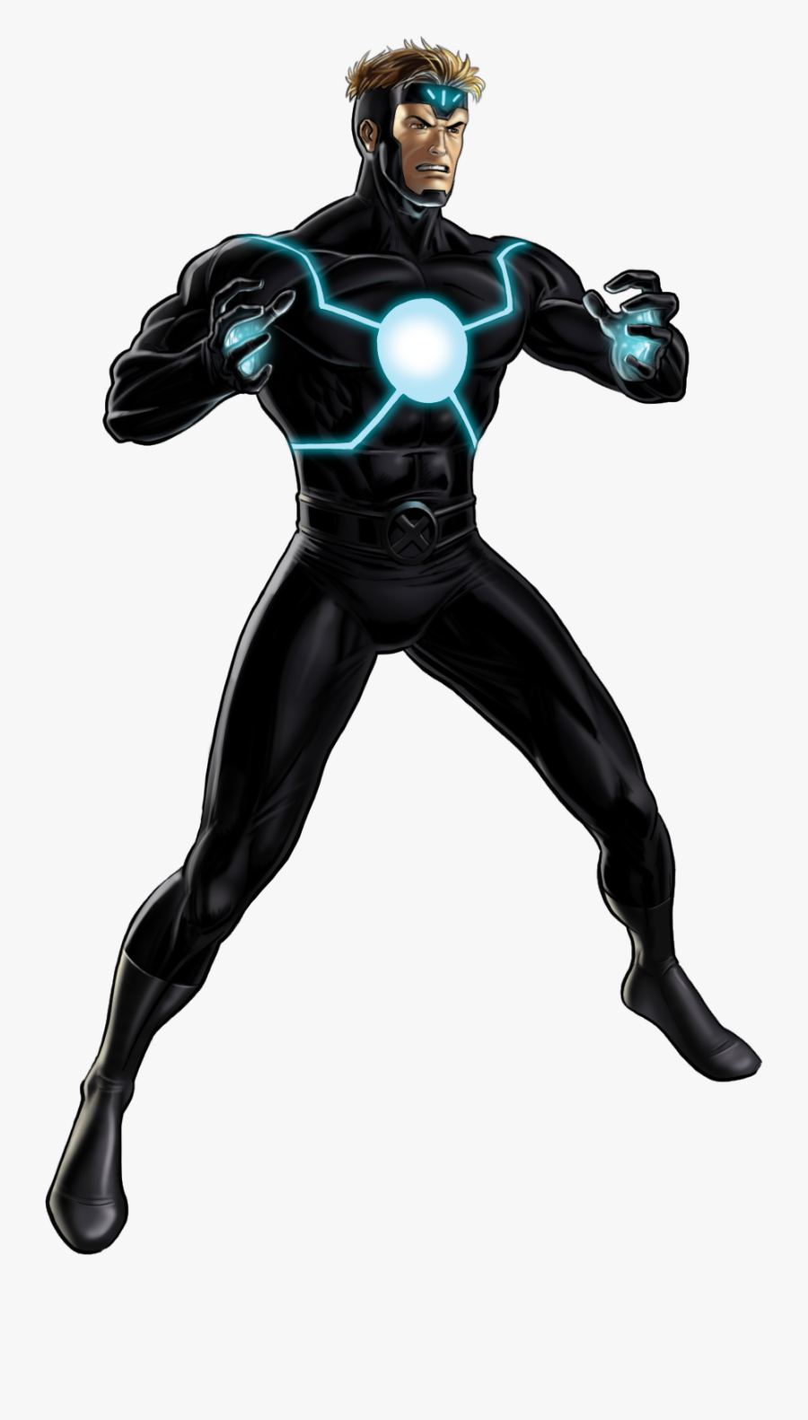 Avengers Clipart Comic Book Character - Havok X Men Comics, Transparent Clipart