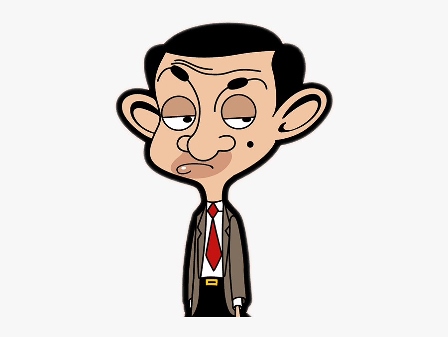 Clip Art Mr Bean Cartoon - Mr Bean Cartoon, Transparent Clipart