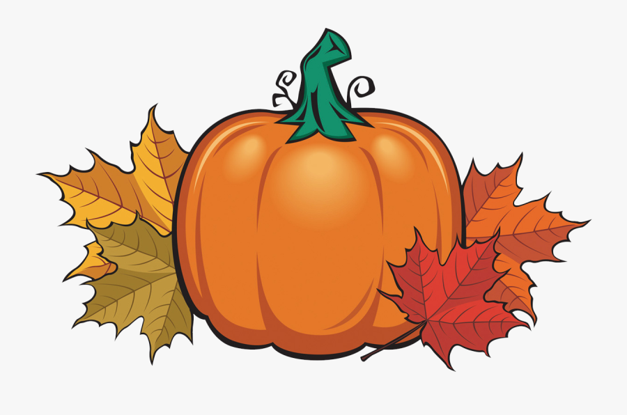 Pumpkin Spice Is Overrated Assumption Fall Festival - Pumpkin And Fall Leaves, Transparent Clipart