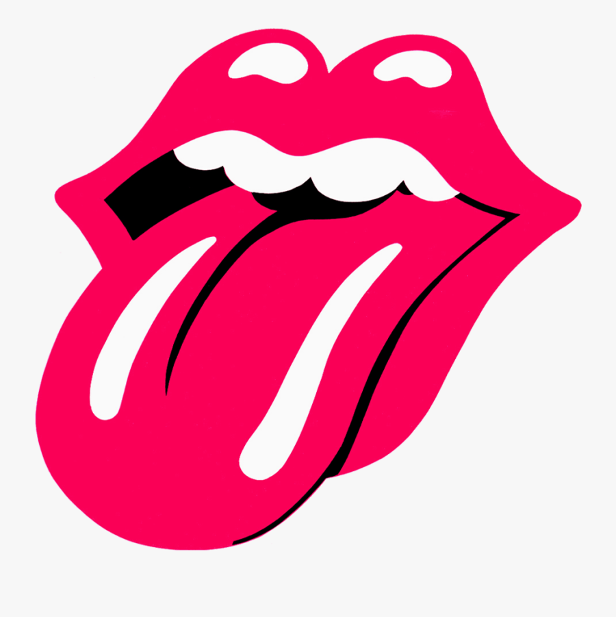 Rolling Stones Logo Tongue Mouth Clipart , Png Download - Rolling Stones Logo Pink, Transparent Clipart