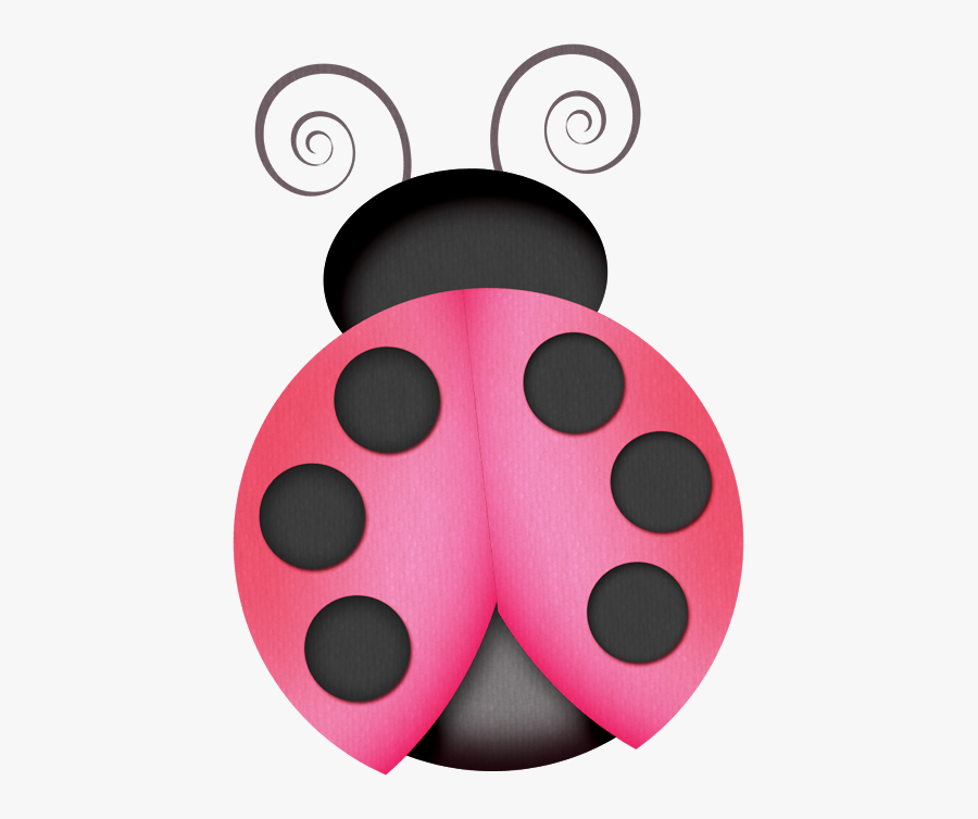 Transparent Cute Ladybug Png - Mariquita Infantil Png, Transparent Clipart