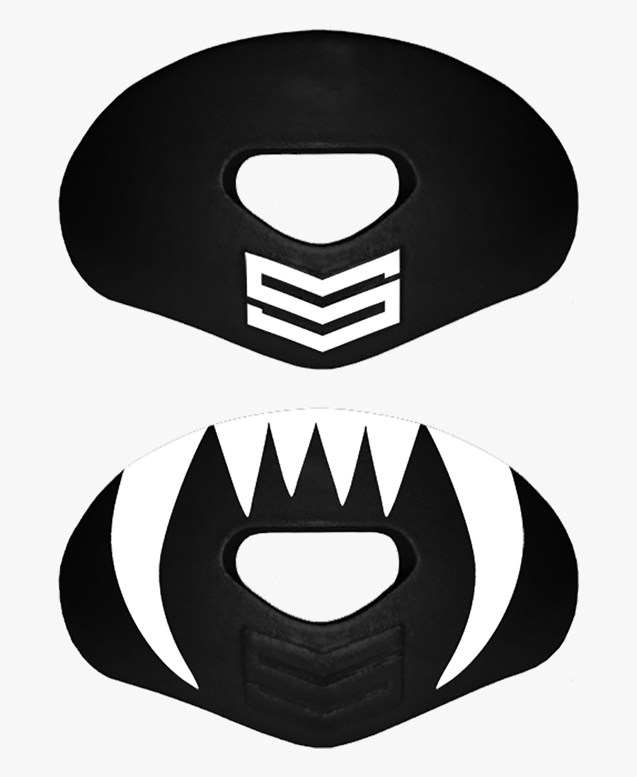 Fangs Clipart Mouth Guard - Emblem, Transparent Clipart
