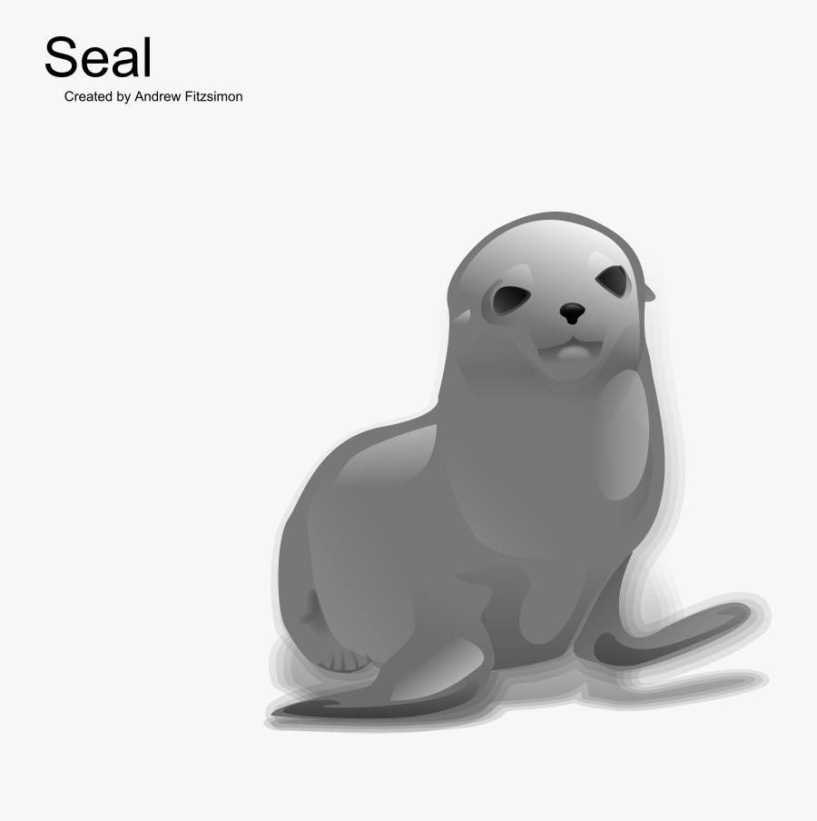 Clipart - Seal Clip Art, Transparent Clipart