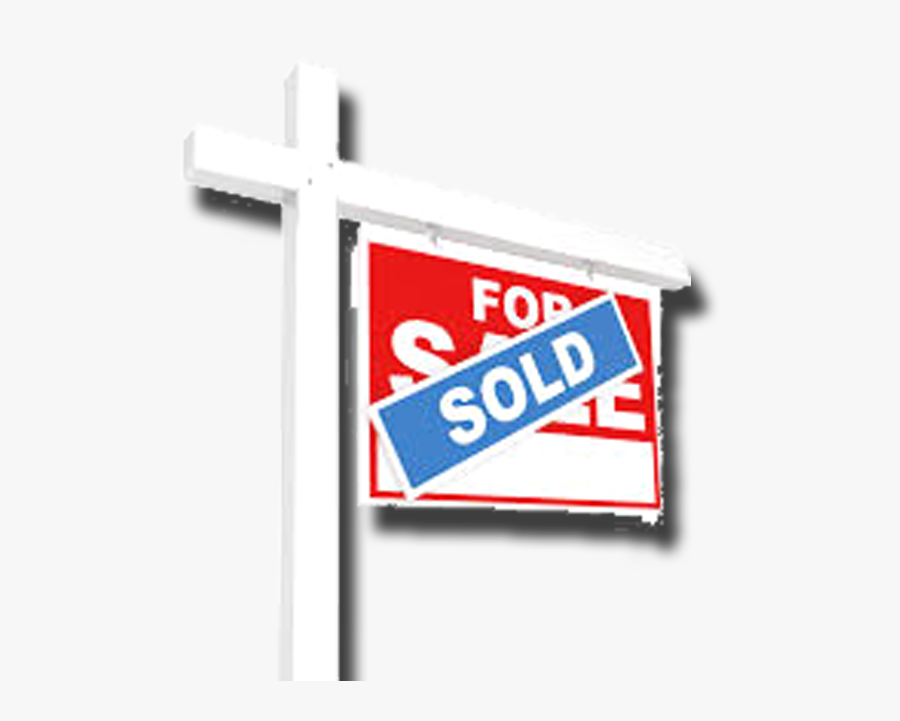 Wood Post Clipart , Png Download - Transparent Background Real Estate Sold Sign Png, Transparent Clipart