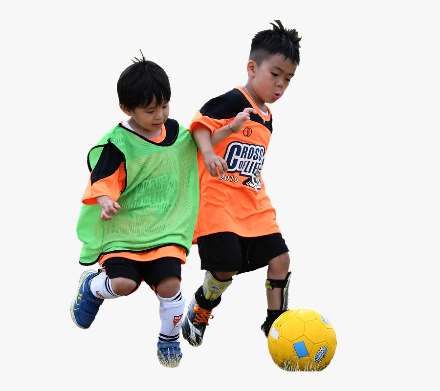 Play Soccer Cliparts 24, Buy Clip Art - Kids Playing Soccer Png, Transparent Clipart