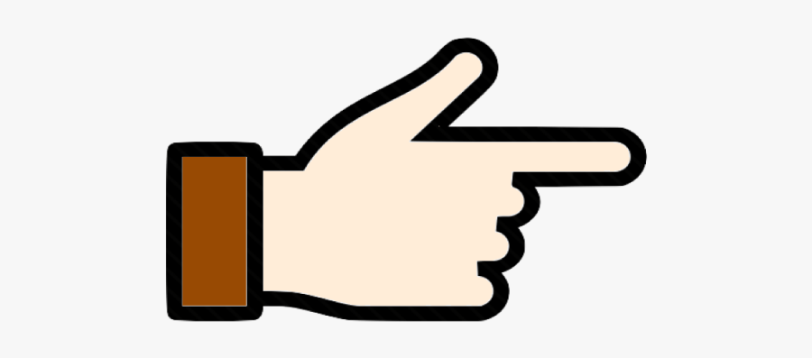 Finger Next Icon Right - Right Finger Point Icon, Transparent Clipart