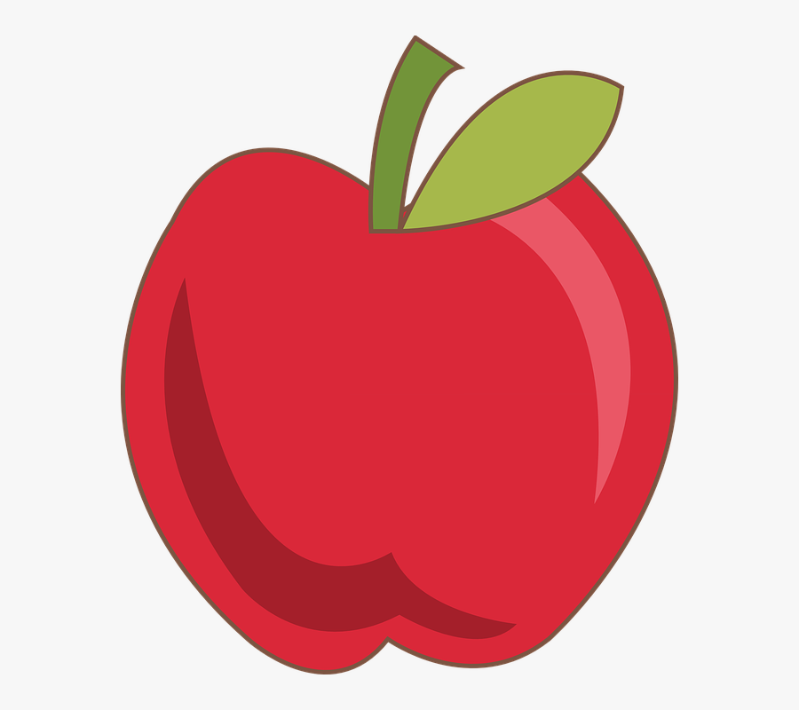 Snow White Apple Clip Art - Clipart Png Fruits, Transparent Clipart