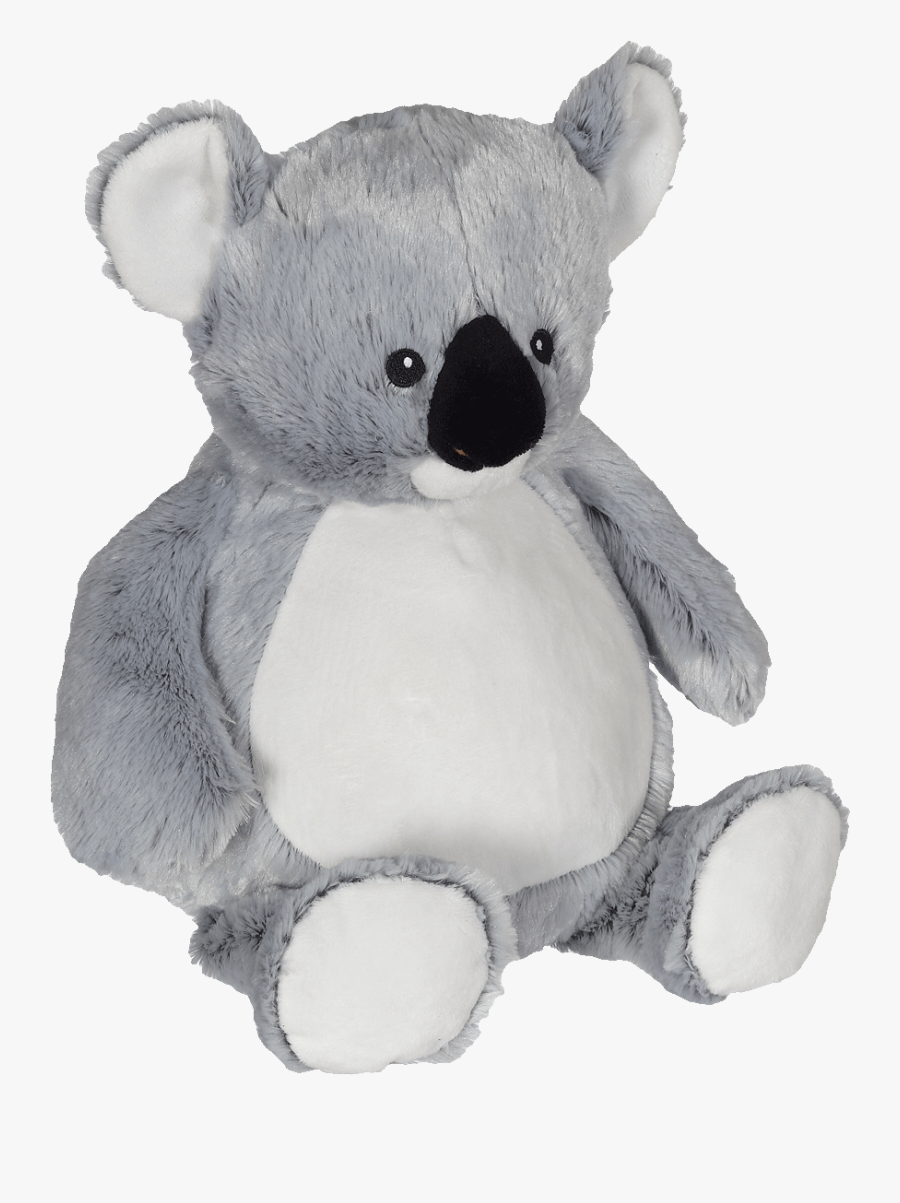 Transparent Koala Bear Clipart Black And White - Stuffed Toy, Transparent Clipart