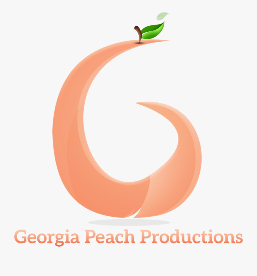 Georgia Peach Clipart - Crescent, Transparent Clipart