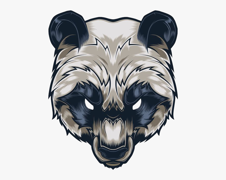 Tattoo Giant Illustration Drawing Bear White Creative - Oso Graffiti, Transparent Clipart