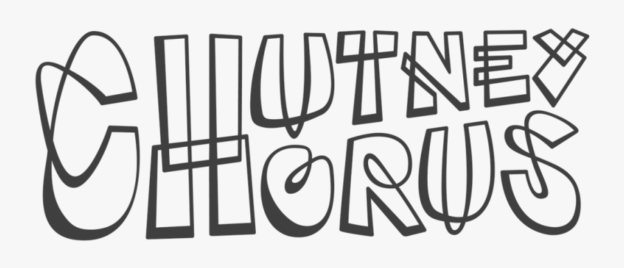 Chutney Chorus Creative, Graphic Design, Illustration - Calligraphy, Transparent Clipart