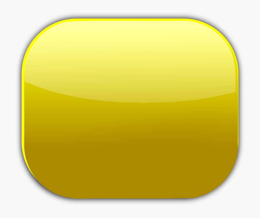 Free Clip Art "gold Button - Gold Button Square Png, Transparent Clipart