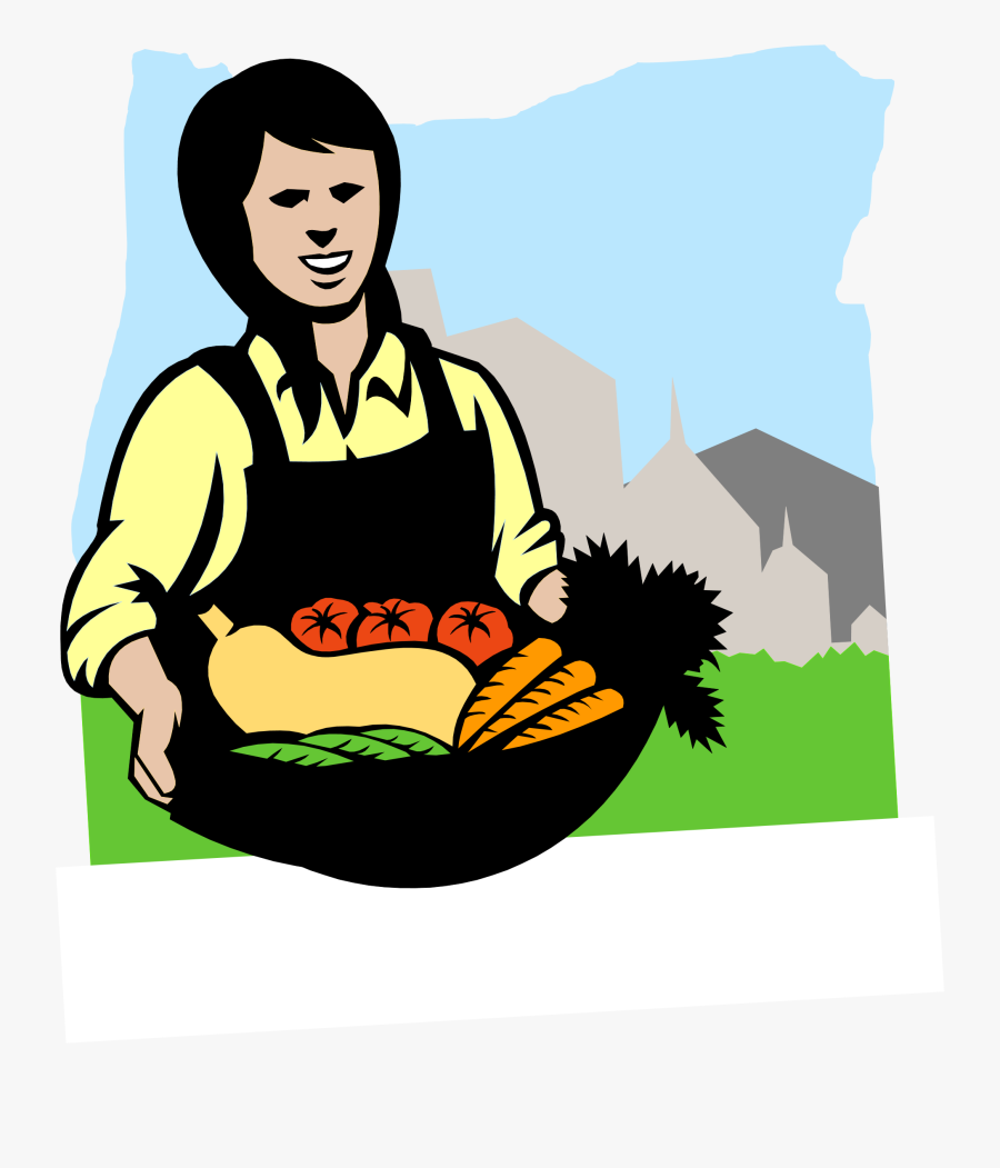 Women In Agriculture Clipart, Transparent Clipart