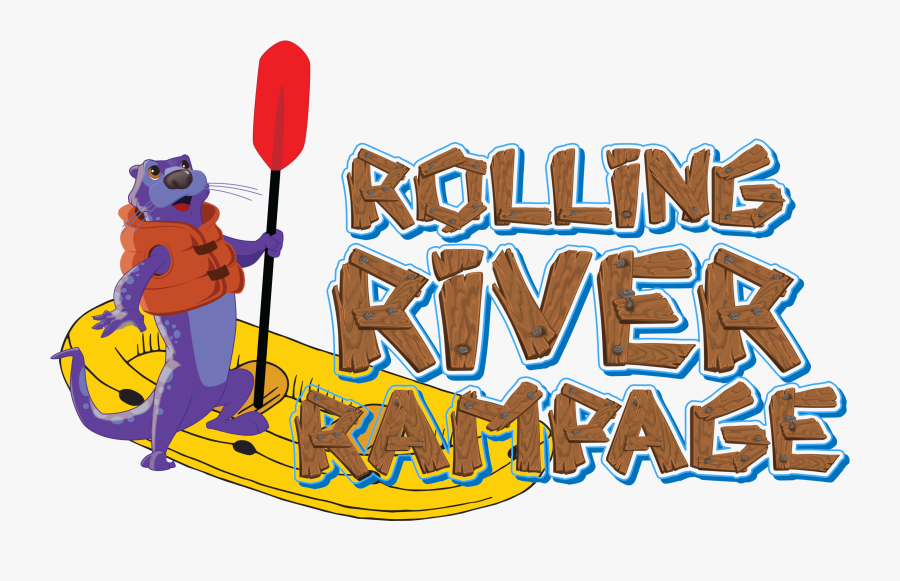 Cookbook Clipart Church - Rolling River Rampage Logo, Transparent Clipart