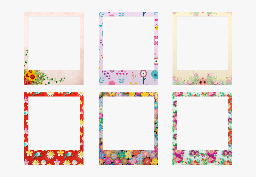 Polaroid Frames - Download Frame Polaroid Png, Transparent Clipart