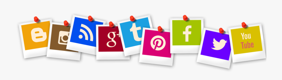 Icon, Polaroid, Blogger, Rss, App, You Tube, Pinterest - Social Media Sentiment Analysis, Transparent Clipart