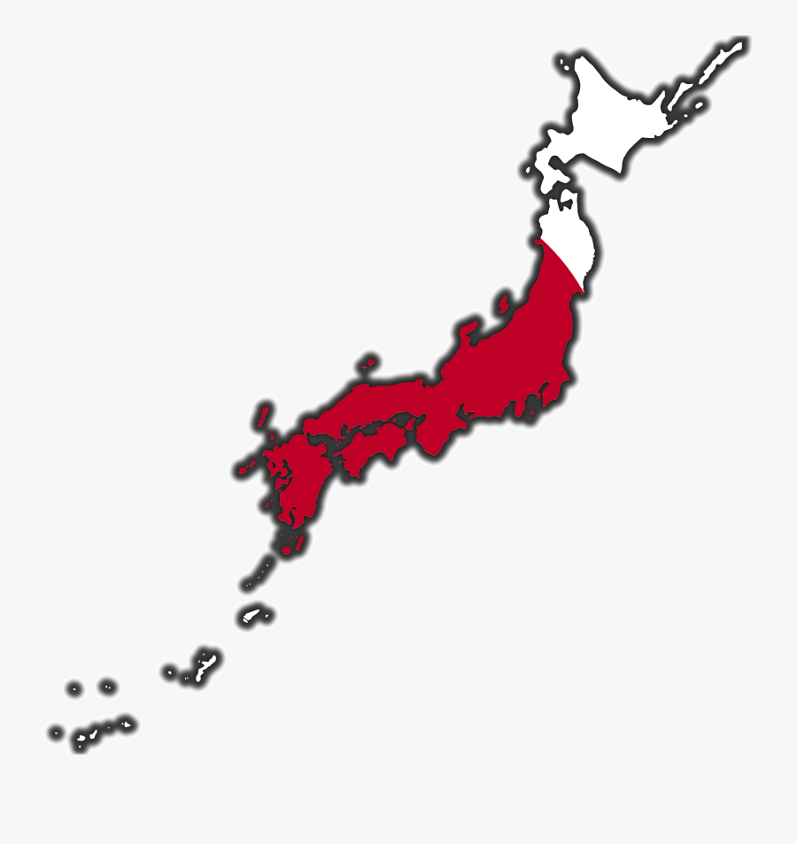 Japan Map Png Clipart - Japan Flag Country Png, Transparent Clipart