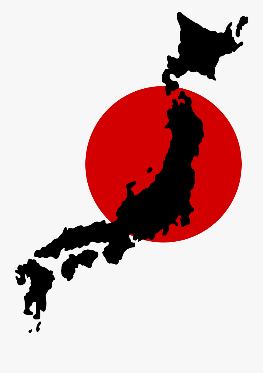 Japan Map Vector Png Clipart , Png Download - Japan Map Vector Png, Transparent Clipart